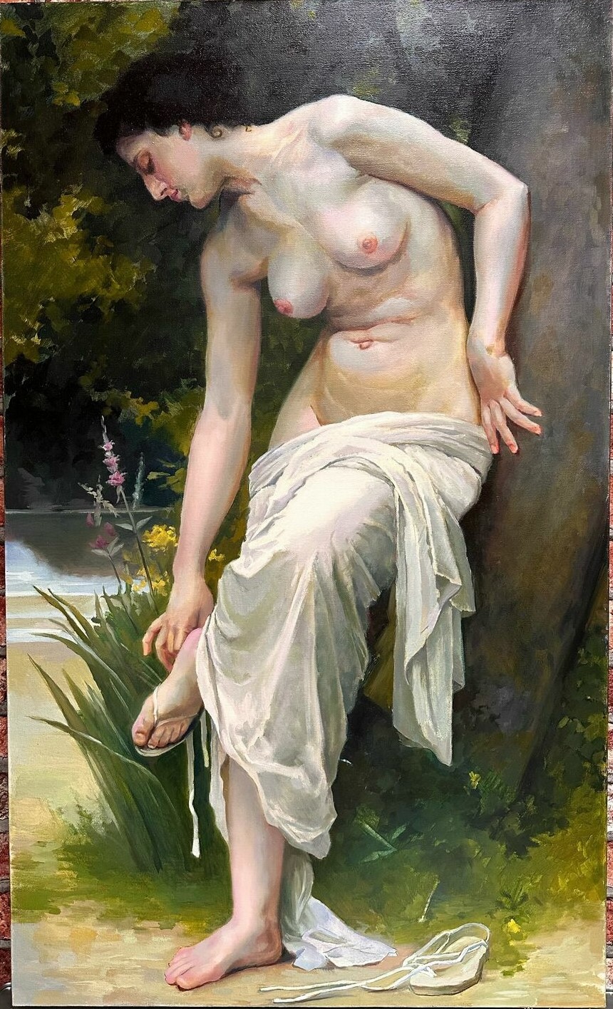 «Купальщица»
